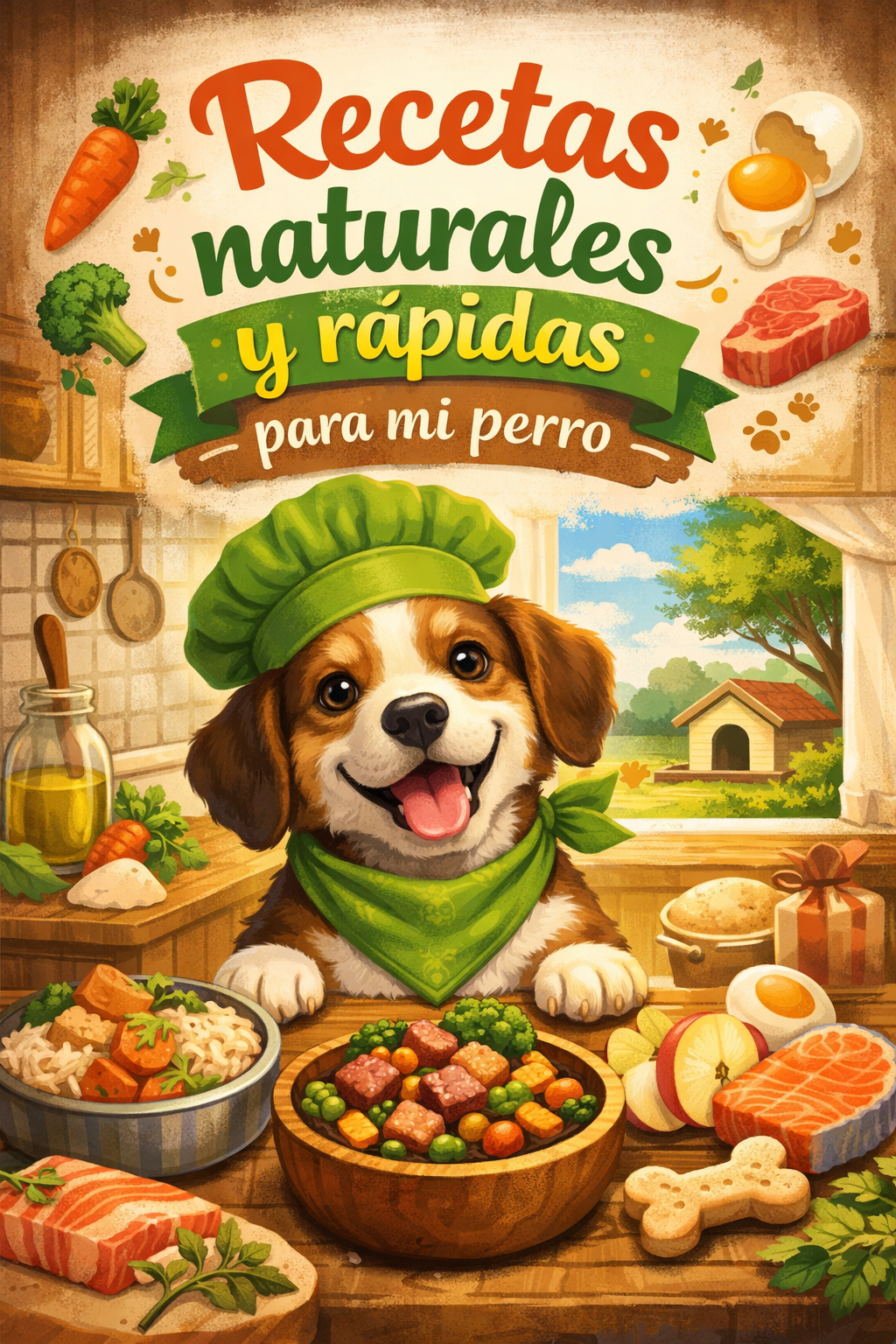 RECETAS NATURALES Y RÁPIDAS PARA MI PERRO
